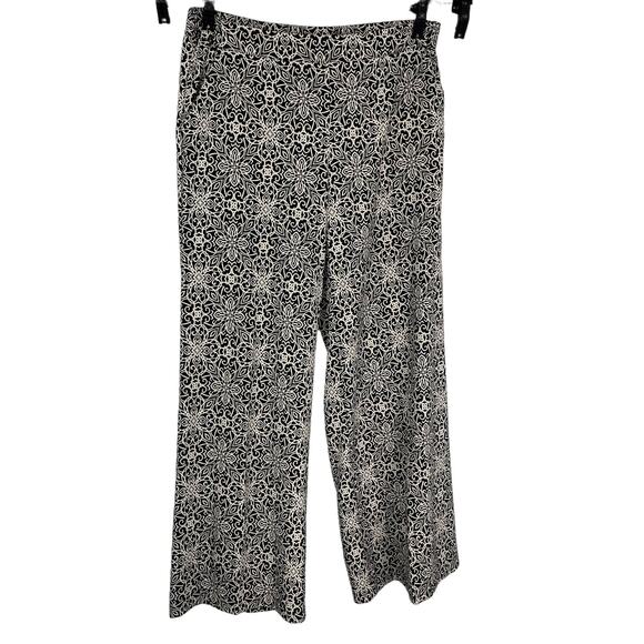 New York & Company Black and White Wide Leg Pants - Picture 1 of 6